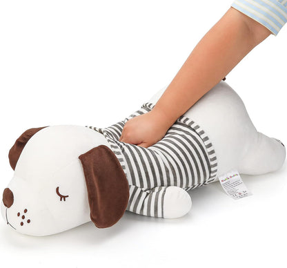 Stuffed Animals Dog 23.6Inches Large Plush Pillow for Kids Jumbo Kawaii Plushies Puppy Soft Toy Hugging Body Pillow for Sleeping Corgi Plushie Birthday Gift for Girls Boys