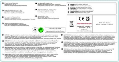 ® Pack of 6-13Cm Glitter Candy Cane Christmas Tree Decorations/Ornaments (Forrest Green)